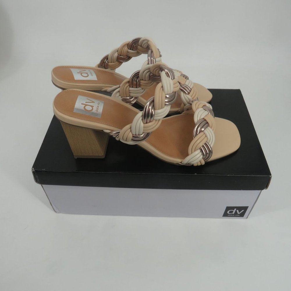 DV Dolce Vita Rivington Women's Sandals Cream 8 New $65